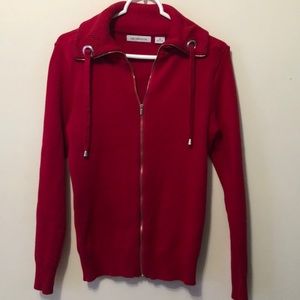 LIZ CLAIBORNE Red Sweater